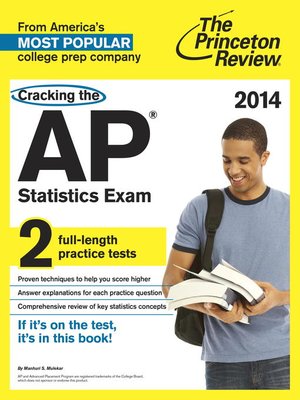 cover image of Cracking the AP Statistics Exam, 2014 Edition
